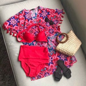 ASOS Vero Moda Printed Kimono Coverup